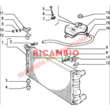 Radiator Expansion Tank - Classic Fiat Panda - Heating and Cooling