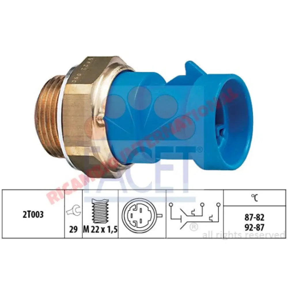 Radiator Fan Switch - Classic Fiat Panda - Ricambio – Ricambio ...