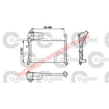 Radiator - Fiat Tipo,Tempra - Tipo & Tempra