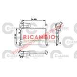 Radiator - Fiat Tipo,Tempra - Tipo & Tempra