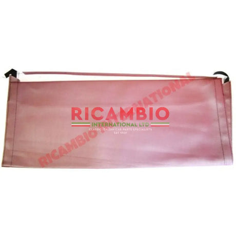 Raspberry Red Sunroof Complete with Frames - Classic Fiat 500,126 - Sunroof