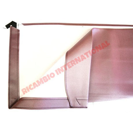Raspberry Red Sunroof Complete with Frames - Classic Fiat 500,126 - Sunroof