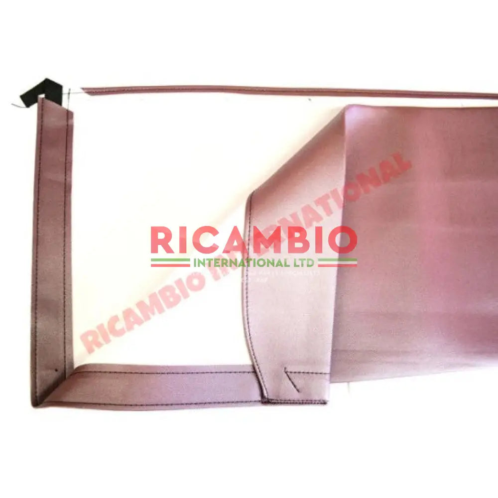 Raspberry Red Sunroof Complete with Frames - Classic Fiat 500,126 - Sunroof