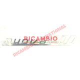 Rear ’500 Nuova’ Badge (aluminium) - Classic Fiat 500 - Classic Fiat 500 Parts & Spares