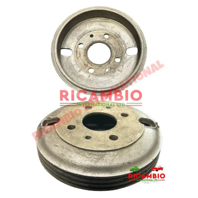 Rear Alluminium Brake Drum - Fiat 600 - Brake Parts and Components