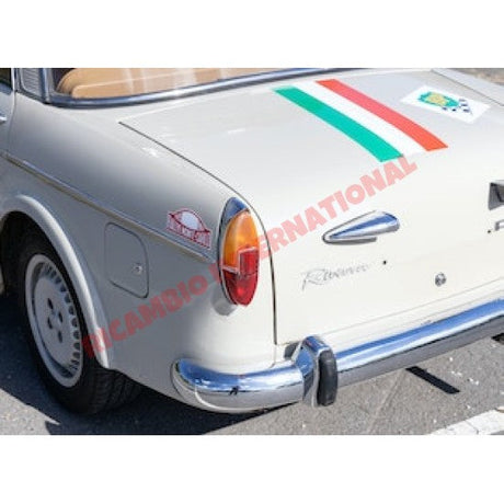 Rear Amber Lamp Lens - Fiat 1100D/H - Lights - Lamps & Lenses
