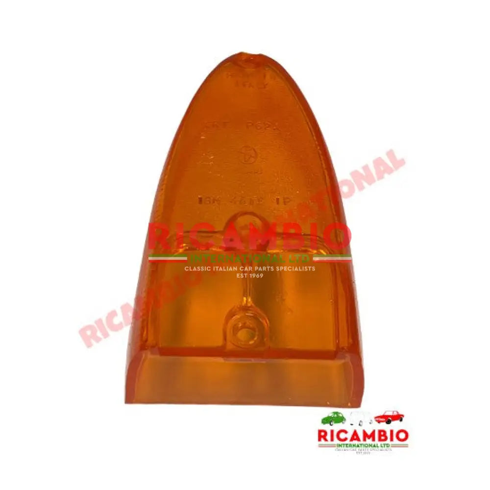 Rear Amber Lamp Lens - Fiat 1100D/H - Lights - Lamps & Lenses