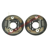 Rear Backing Plate Brake Kit Complete - Classic Fiat 500 126 - Mechanical & Related Parts