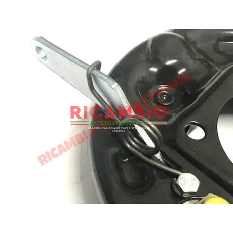 Rear Backing Plate Brake Kit Complete - Classic Fiat 500 126 - Mechanical & Related Parts