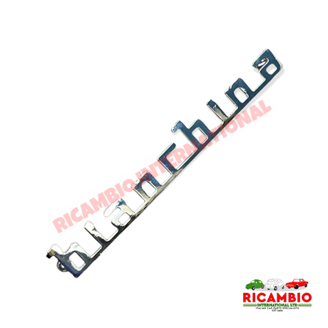 Rear Badge ’ Bianchina’ - Autobianchi Bianchina - Bianchina