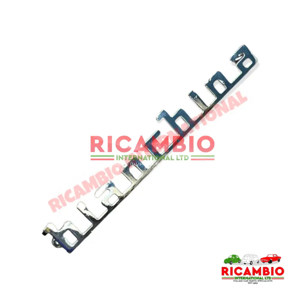 Rear Badge ’ Bianchina’ - Autobianchi Bianchina - Bianchina