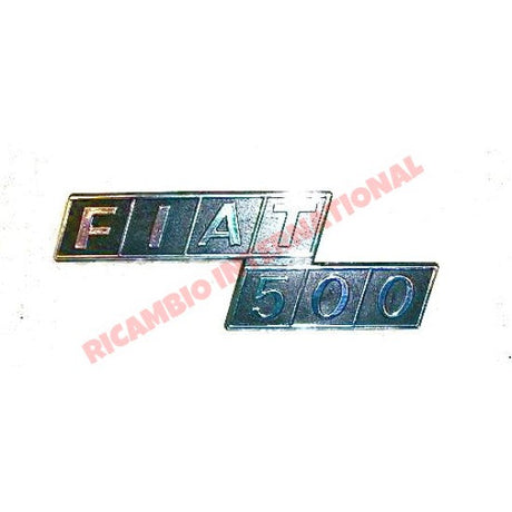 Rear Badge - Classic Fiat 500 - Classic Fiat 500 Parts & Spares
