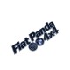 Rear Badge - Classic Fiat Panda 4x4 - BLACK - Badges & Emblems