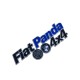 Rear Badge - Classic Fiat Panda 4x4 - BLUE - Badges & Emblems