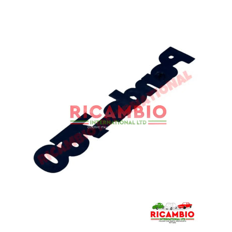 Rear Badge - Classic Fiat Panda 750 - Badges & Emblems