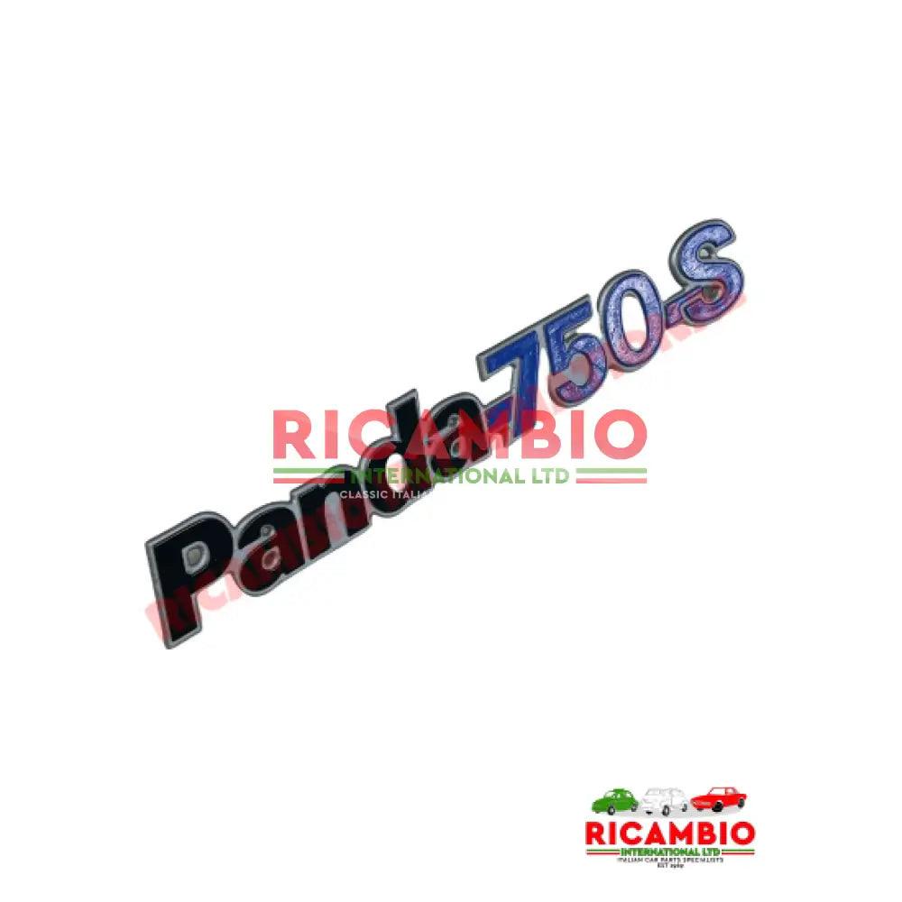 Rear Badge - Classic Fiat Panda 750S - Badges & Emblems