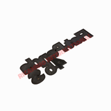 Rear Badge - Classic Fiat Panda - Badges & Emblems