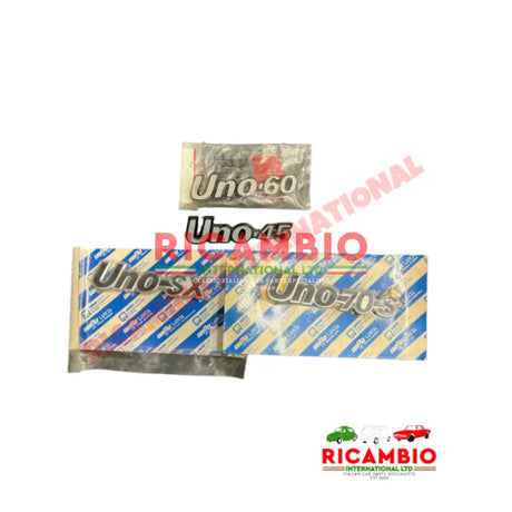 Rear Badge - Fiat Uno MK1 - Uno