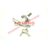 Rear Boot Lid Handle & Keys - Fiat 850 - Handles - Locks and Catches