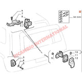 Rear Boot Tailgate Lock - Fiat Cinquecento - Handles - Locks and Catches
