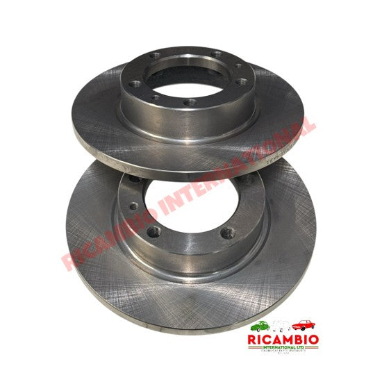 Rear Brake Disc Kit - Fiat 1500 - Brake Parts & Components