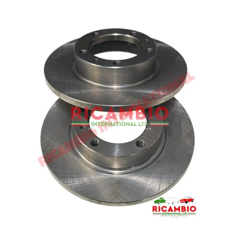 Rear Brake Disc Kit - Fiat 1500 - Brake Parts & Components