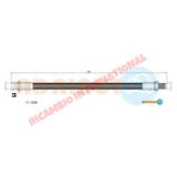 Rear Brake Hose - Fiat 1300,1500 - Brake Parts & Components