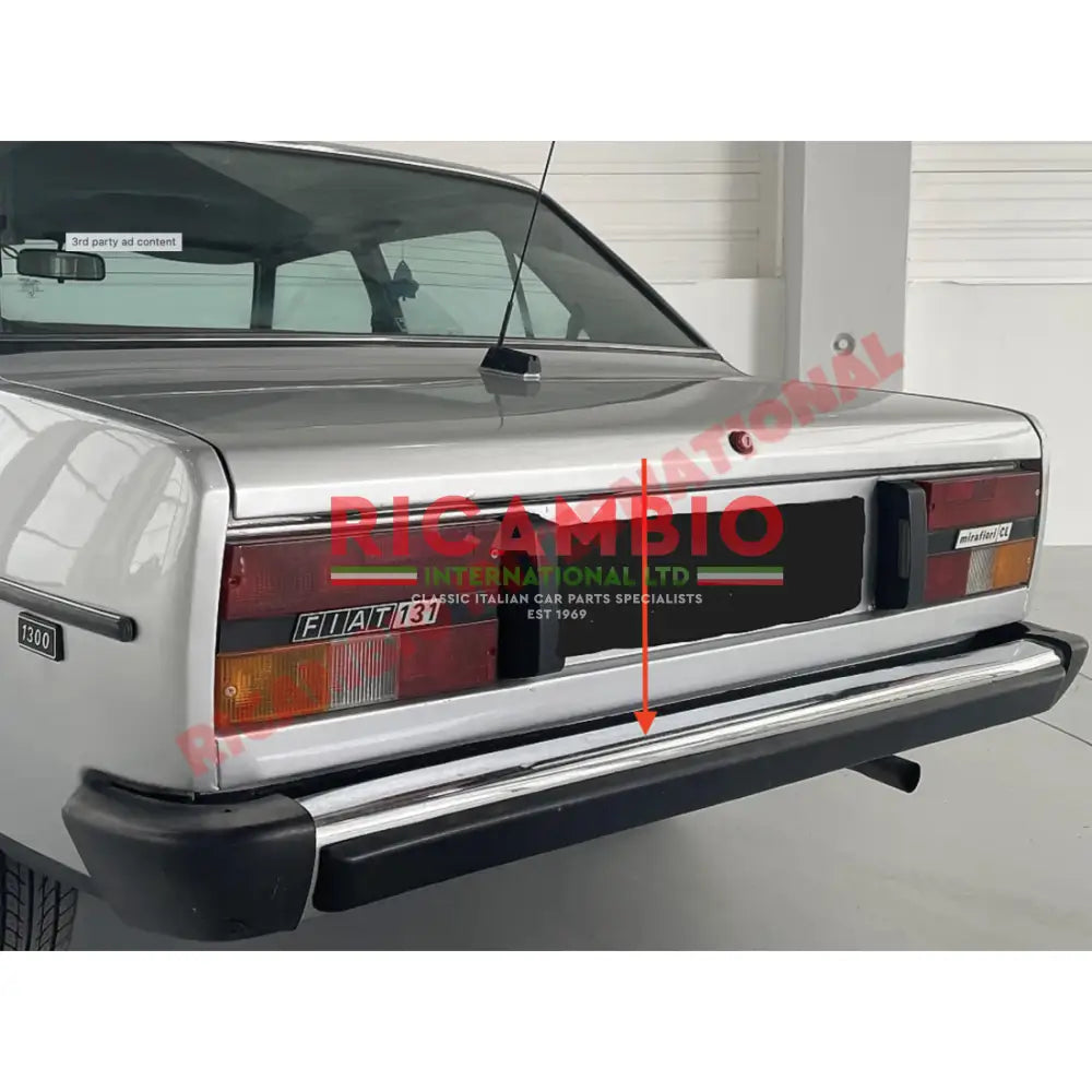 Rear Bumper - Fiat 131