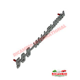 Rear Chrome ’590 Vallelunga’ Badge & Clips - Classic Fiat 500 - Giannini Parts