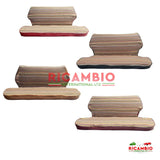 Rear Cloth Seat Cover Set - Classic Fiat 500 - Classic Fiat 500 Parts & Spares