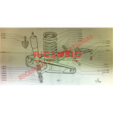 Rear Coil Spring (2) - Fiat 850T/900T/E - Suspension Parts