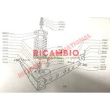 Rear Coil Spring Kit - Fiat 600 all models - Suspension