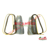 Rear Corner Glass & Seal Kit - Fiat 850T.900T/E - Windows and Seals