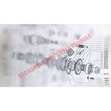 Rear Countershaft Pinion Bearing - Fiat 850 - Bearings