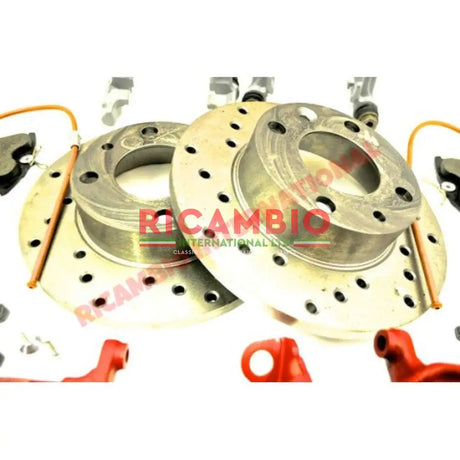 Rear Disc Brake Conversion - Fiat 600 - Brake Parts and Components