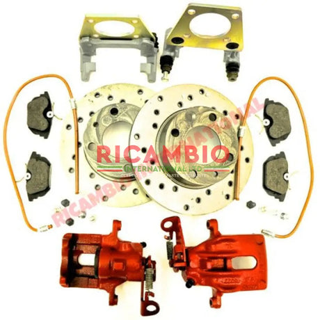 Rear Disc Brake Conversion - Fiat 600 - Brake Parts and Components