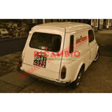 Rear Door Outer Handle Aluminium - Classic Fiat 500 - External Handles and Parts