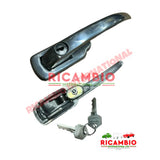 Rear Door Outer Handle Aluminium - Classic Fiat 500 - External Handles and Parts