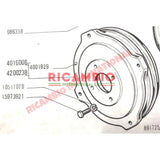 Rear Drum Bolt & Washer - Classic Fiat 500 - Screws - Studs - Bolts and Nuts