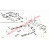 Rear Engine Bay Repair Panel - Classic Fiat 500 Nuova - Repair Panels