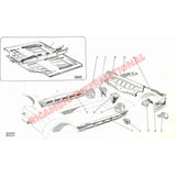 Rear Engine Bay Repair Panel - Classic Fiat 500 Nuova - Repair Panels