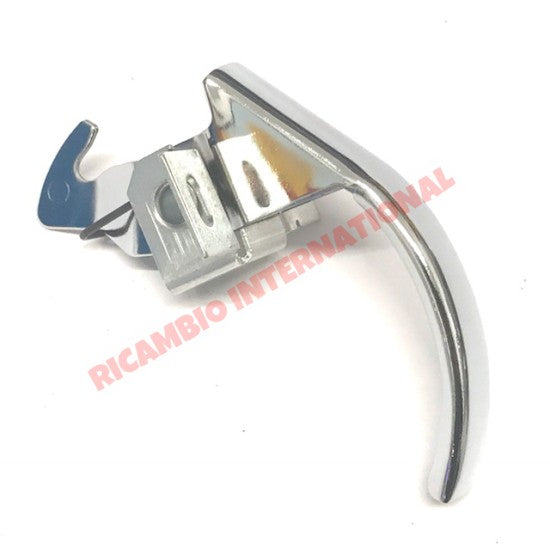 Rear Engine Lid Handle Chrome - Classic Fiat 500 - Handles - Locks and Catches