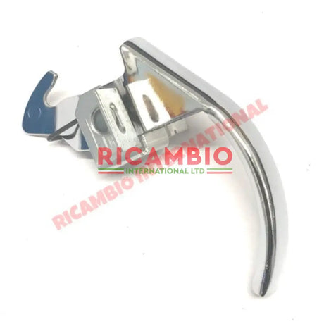 Rear Engine Lid Handle Chrome - Classic Fiat 500 - Handles - Locks and Catches