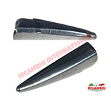 Rear Engine Lid Hinge Cover Kit - Autobianchi Bianchina Transformabile Cabrio & Berlina - Exterior Trim