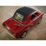 Rear Engine Lid Hinge Cover Kit - Autobianchi Bianchina Transformabile Cabrio & Berlina - Exterior Trim