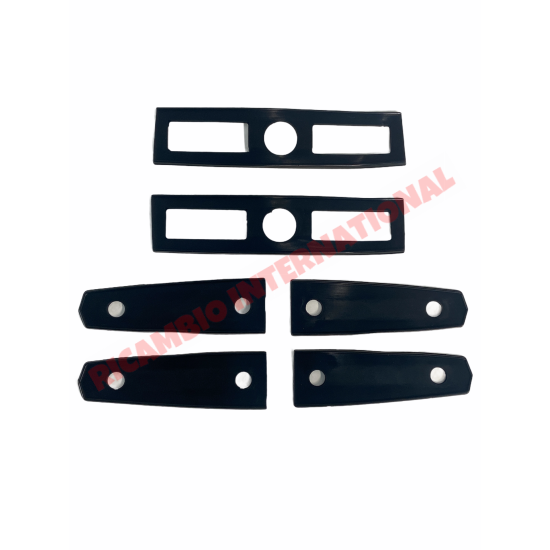 Rear Engine Lid Hinge Rubber Seal Kit (6 piece) - Fiat 850 Spider - Fiat 850 Window - Seals & Trim