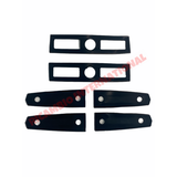 Rear Engine Lid Hinge Rubber Seal Kit (6 piece) - Fiat 850 Spider - Fiat 850 Window - Seals & Trim
