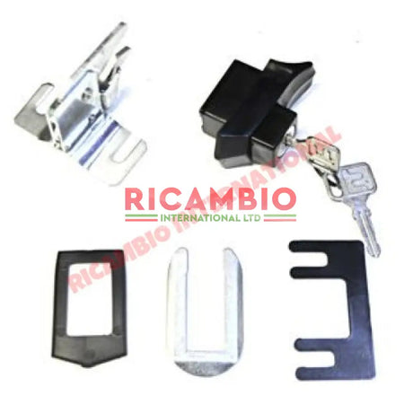 Rear Engine Lid Lock & Keys - Classic Fiat 500 - Classic Fiat 500 Parts & Spares