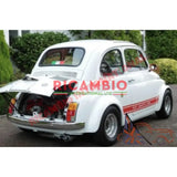 Rear Engine Lid Stay Brackets - Classic Fiat 500 - Heating and Cooling