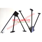 Rear Engine Lid Stay Brackets - Fiat 600 - Body Panels